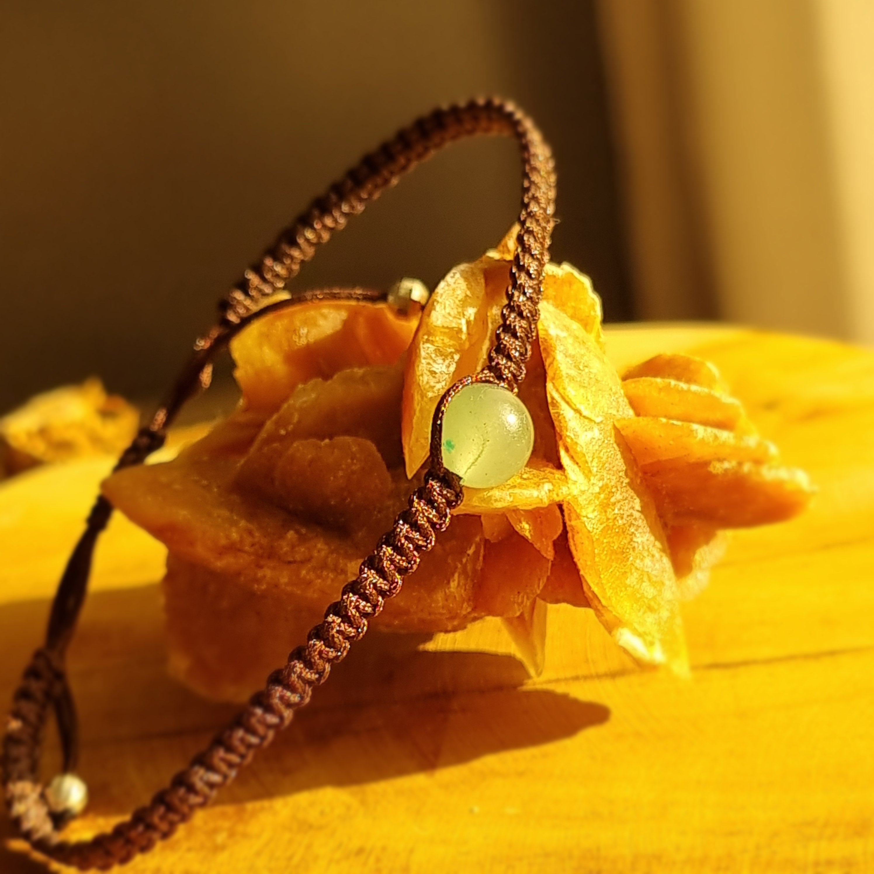 Macramé & Pierre Naturelle